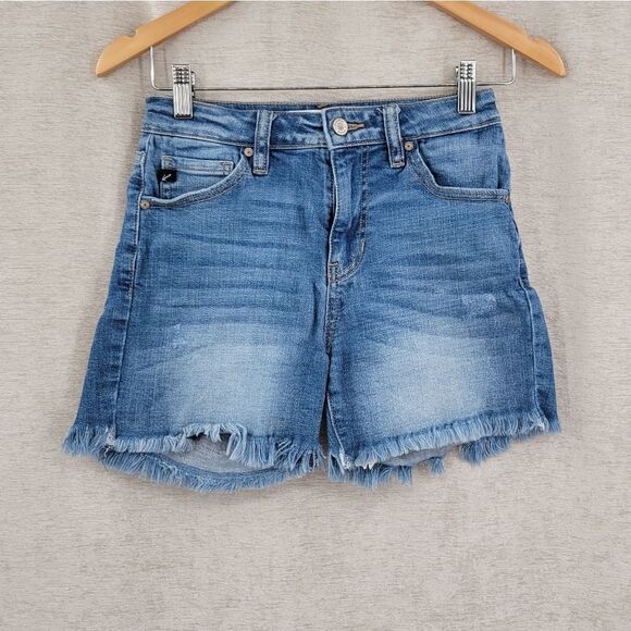 KanCan Estillo Shorts Frayed Distressed Women's / Juniors Size Small - Picture 1 of 14